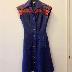 Vintage jean dress